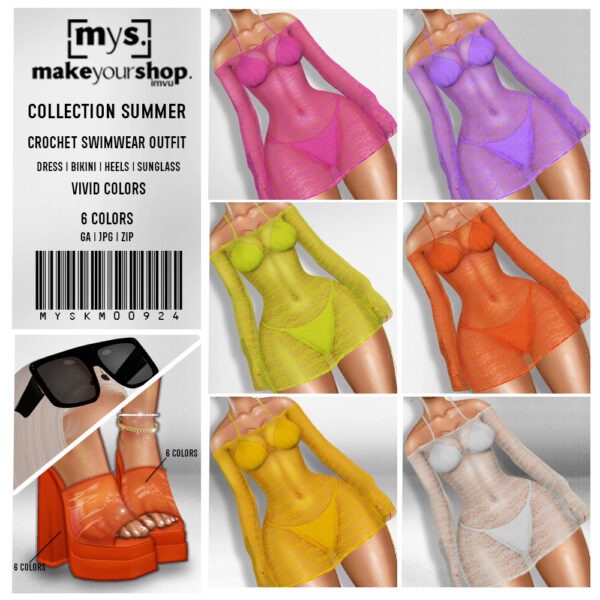 CROCHET SWIMWEAR VIVID-KM-009-2024