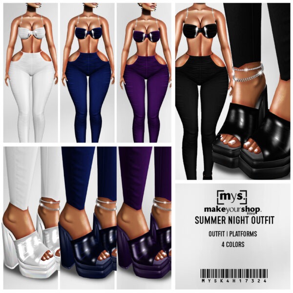 SUMMER NIGHT OUTFIT-K4H-17324