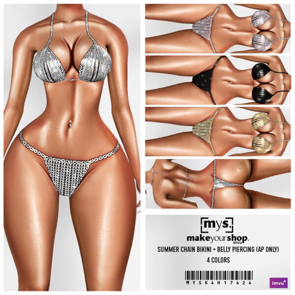 SUMMER CHAIN BIKINI-K4H-17424
