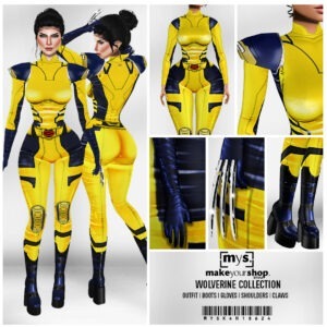 WOLVERINE COSTUMES-K4H-186-2024