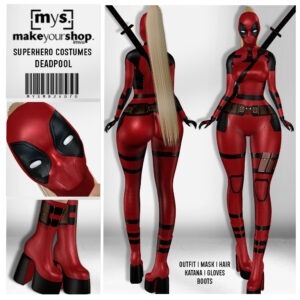 Deadpool Costumes Female-MD-24070