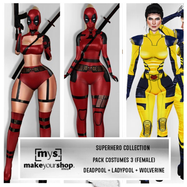 DEADPOOL+LADYPOOL+WOLVERINE-KM-24052