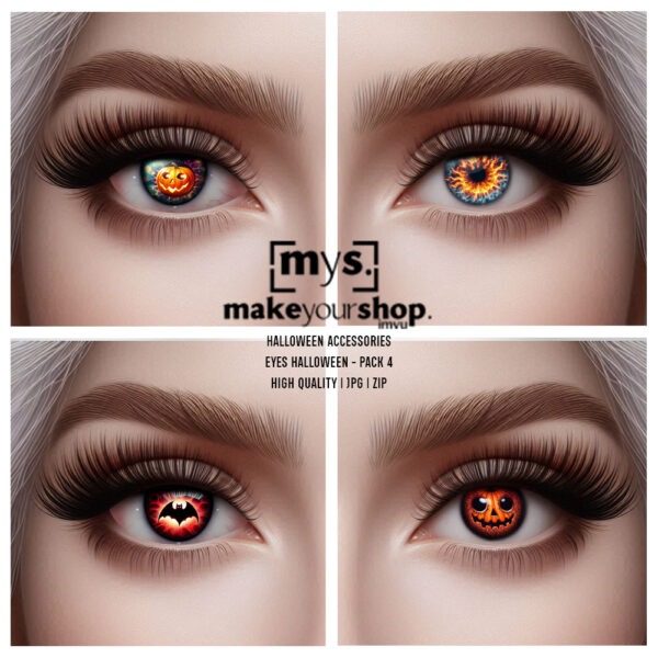 EYES HALLOWEEN PACK 4-KM-035-24