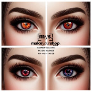 EYES HALLOWEEN PACK-KM-034-24