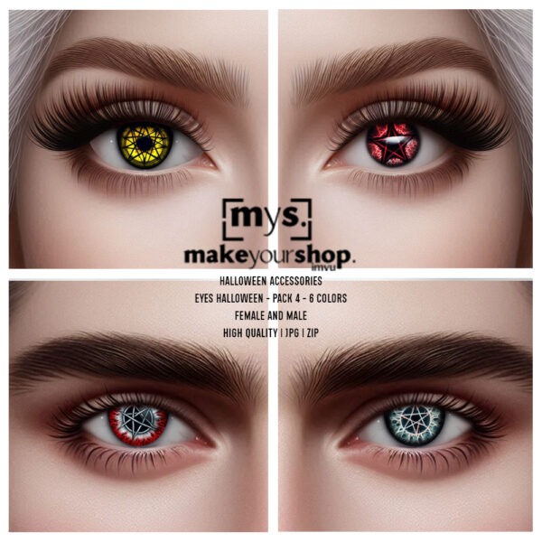 EYES HALLOWEEN PACK 5-KM-036-24