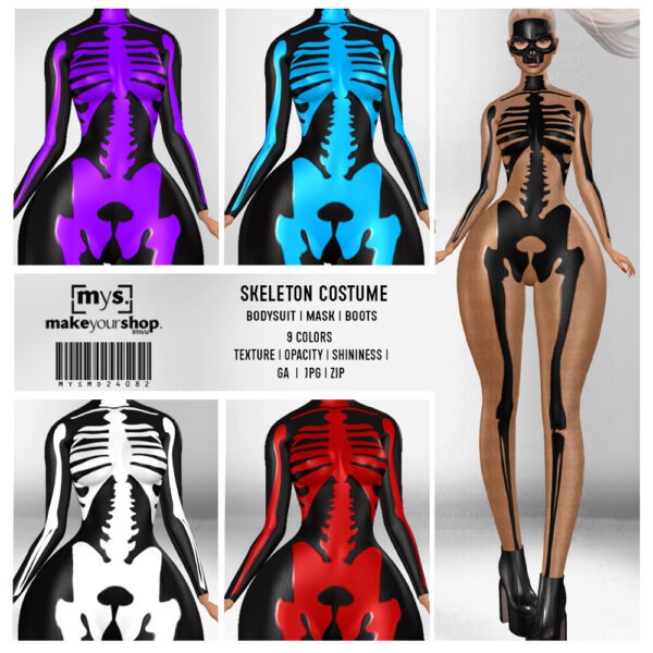 SKELETON COSTUMES-MD-24082