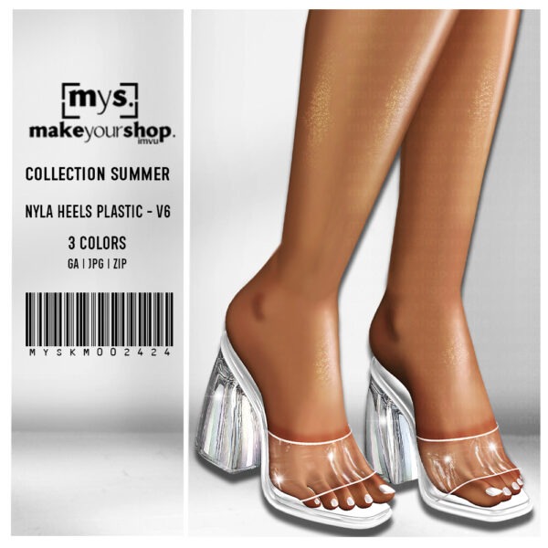 NYLA HEELS PLASTIC V6-KM-024-24