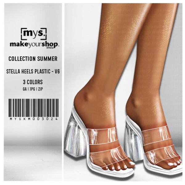 STELLA HEELS PLASTIC V6-KM-030-24