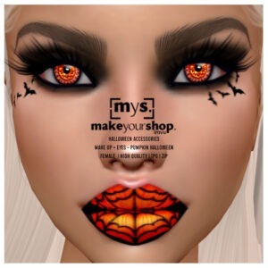 MAKE UP PUMPKIN HALLOWEEN-KM-045-24