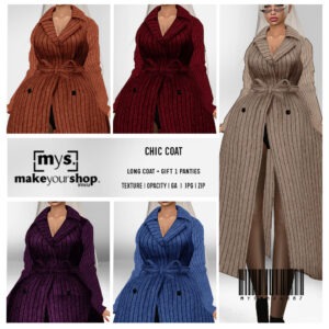 CHIC COAT WINTER-MD-24087-50% OFF