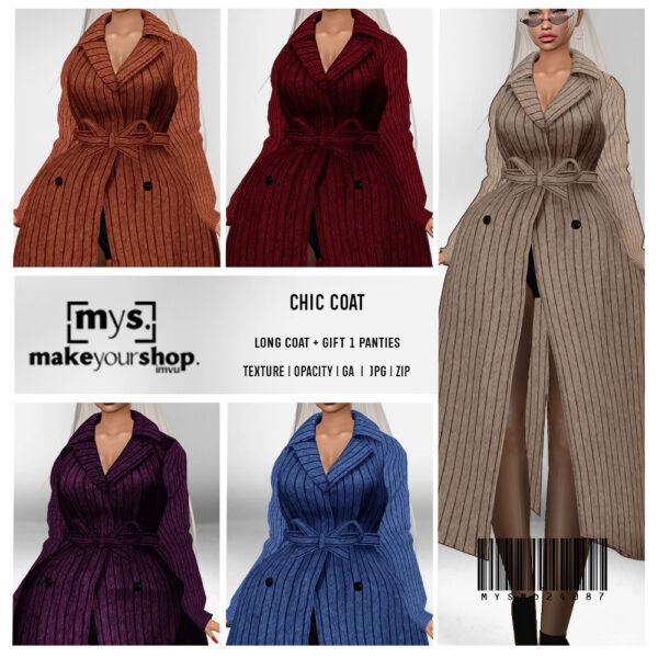 CHIC COAT WINTER-MD-24087-50% OFF