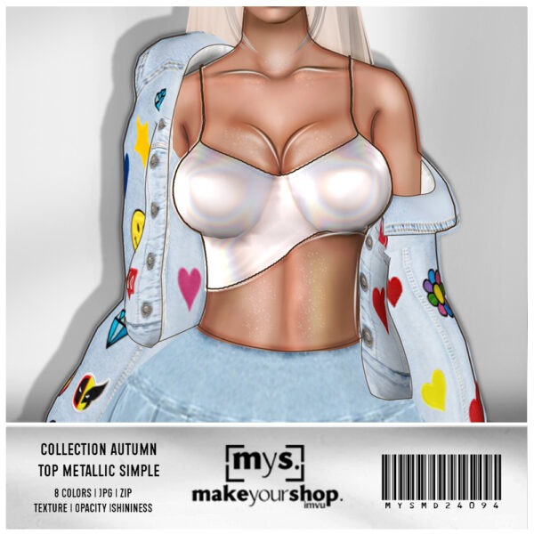 TOP METALLIC SIMPLE-MD-24094