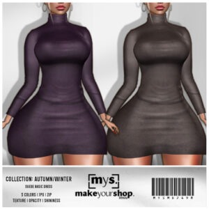 SUEDE BASIC DRESS-MD-24098