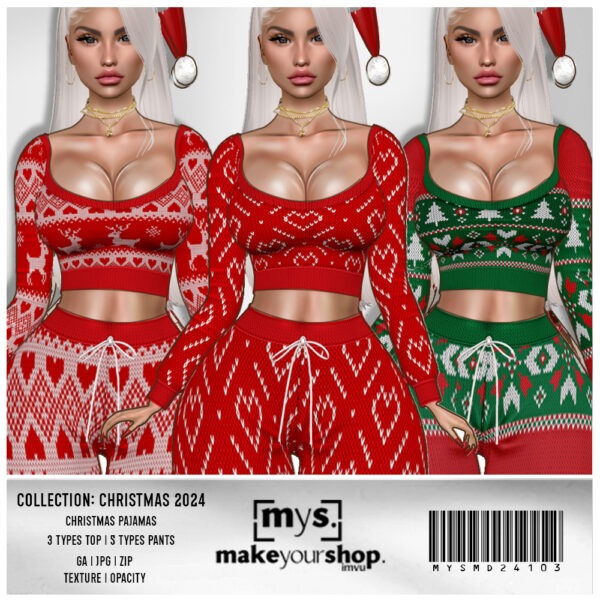 CHRISTMAS PAJAMAS WINTER-MD-24103