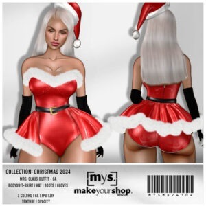 MRS CLAUS OUTFIT-GA-MD-24104