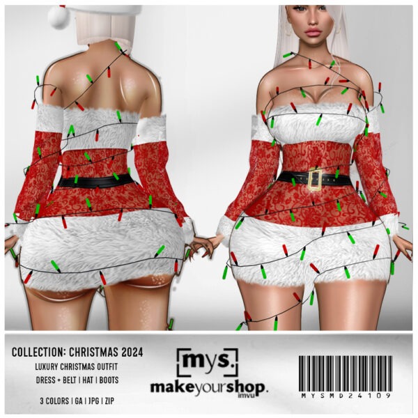 LUXURY CHRISTMAS OUTFIT-MD-24109 - Image 2