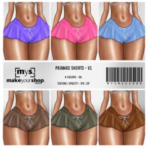 PAJAMAS SHORTS V1-MD24088-24