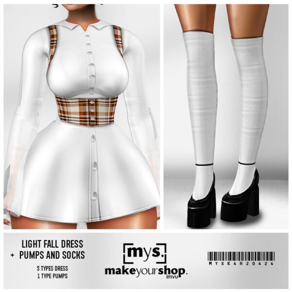 LIGHT FALL DRESS-K4H-204-2024