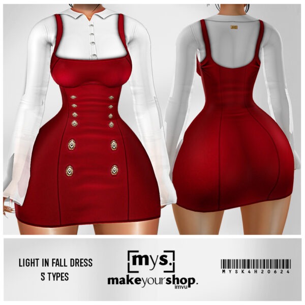 LIGHT IN FALL DRESS-K4H-206-2024