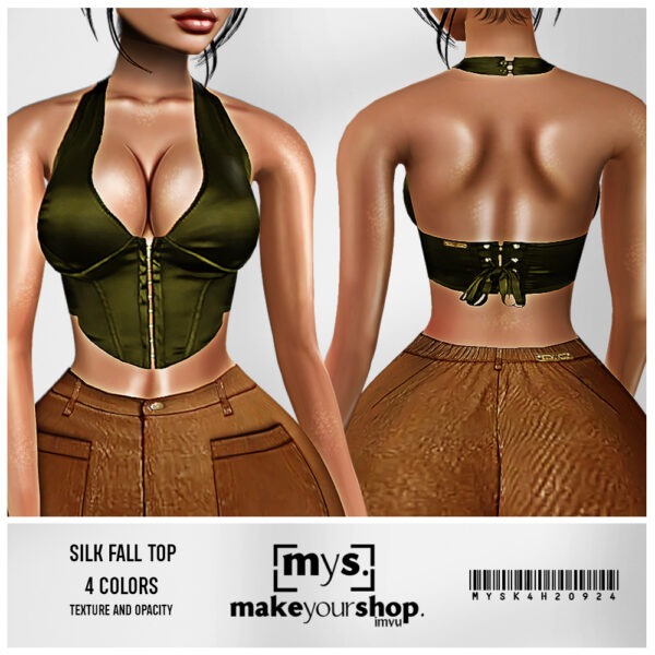 SILK FALL TOP-K4H-209-2024