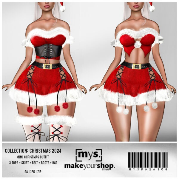 MIMI CHRISTMAS OUTFIT-MD-24108