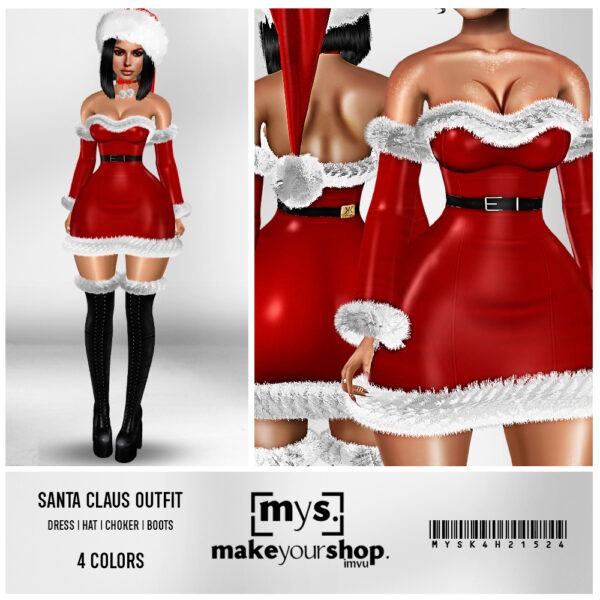 SANTA CLAUS OUTFIT-K4H-215-2024