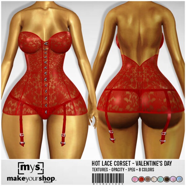 HOT LACE CORSET-MD25009