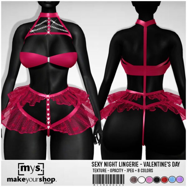 SEXY NIGHT LINGERIE-MD25004