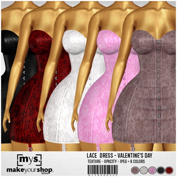 LACE DRESS VALENTINE-MD25003 - Image 2