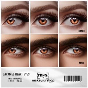 CARAMEL HEART EYES-KM-065-2025-F/M
