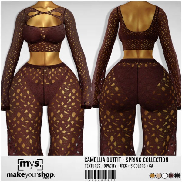 CAMELLIA OUTFIT-MD25019 - Image 2