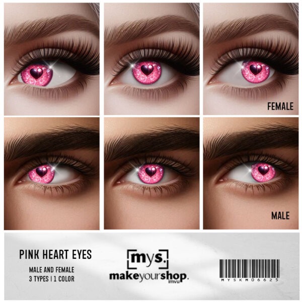 PINK HEART EYES-KM-066-2025-F/M