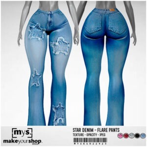 STAR-DENIM-FLARE-K4H-22925