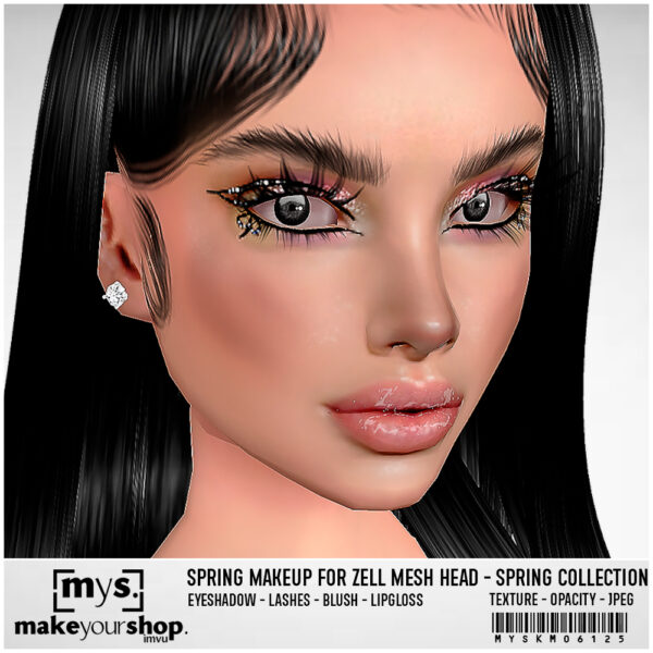 SPRING-MAKEUP-ZELL MESH HEAD-KM-06125