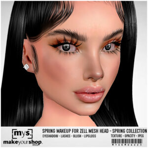 SPRING-MAKEUP-ZELL MESH HEAD-KM-06225