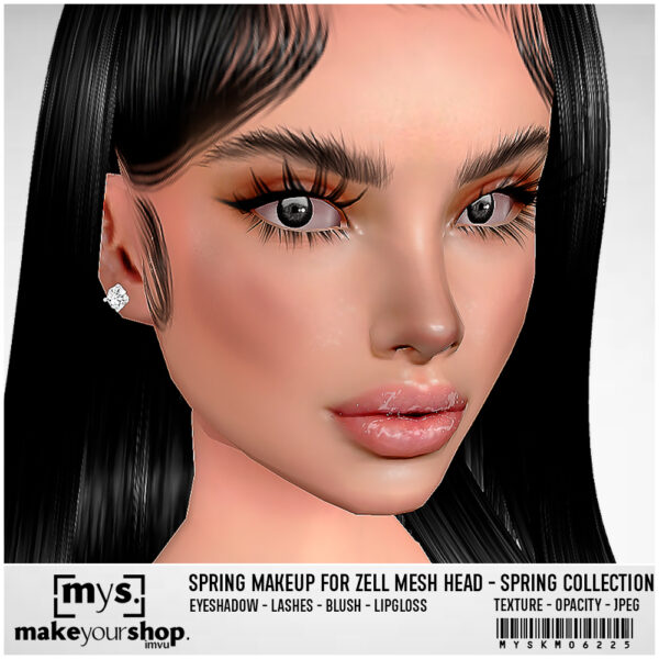 SPRING-MAKEUP-ZELL MESH HEAD-KM-06225