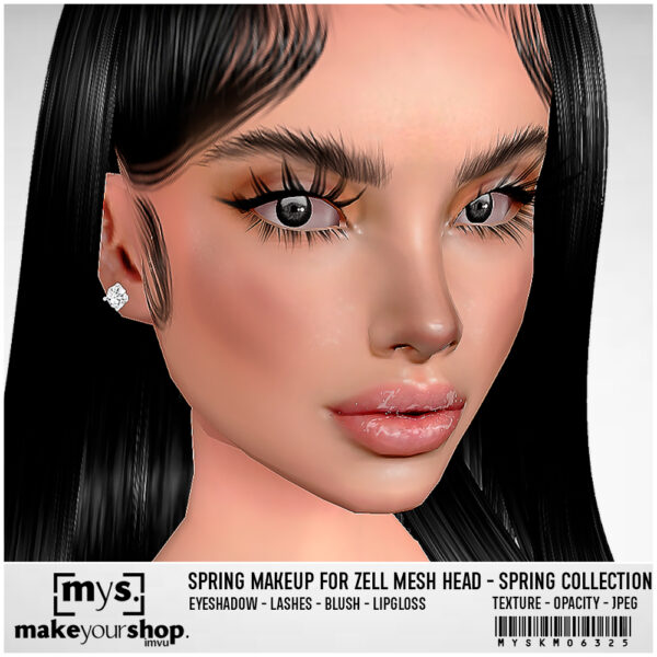 SPRING-MAKEUP-ZELL MESH HEAD-KM-06325