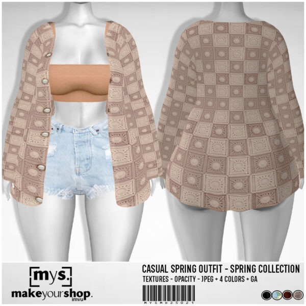 CASUAL SPRING OUTFIT-MD25021 - Image 2