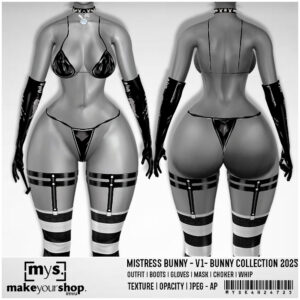 MISTRESS BUNNY COSTUME-V1-AP-K4H-24725