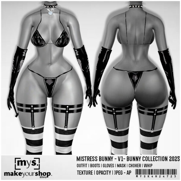 MISTRESS BUNNY COSTUME-V1-AP-K4H-24725