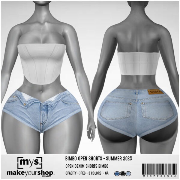 BIMBO OPEN SHORTS - MD25033
