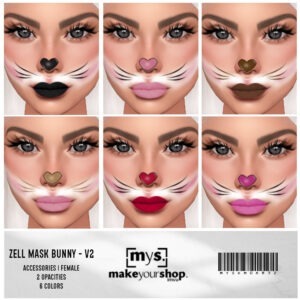 ZELL MASK BUNNY V - MD25032