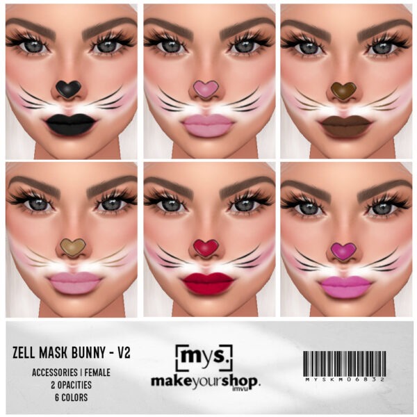 ZELL MASK BUNNY V - MD25032