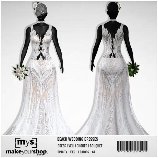 BEACH WEDDING DRESS - MD25036