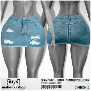 DENIM SKIRT-BIMBO-K4H-25125