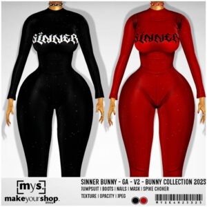 SINNER BUNNY-V2-GA-K4H 25325