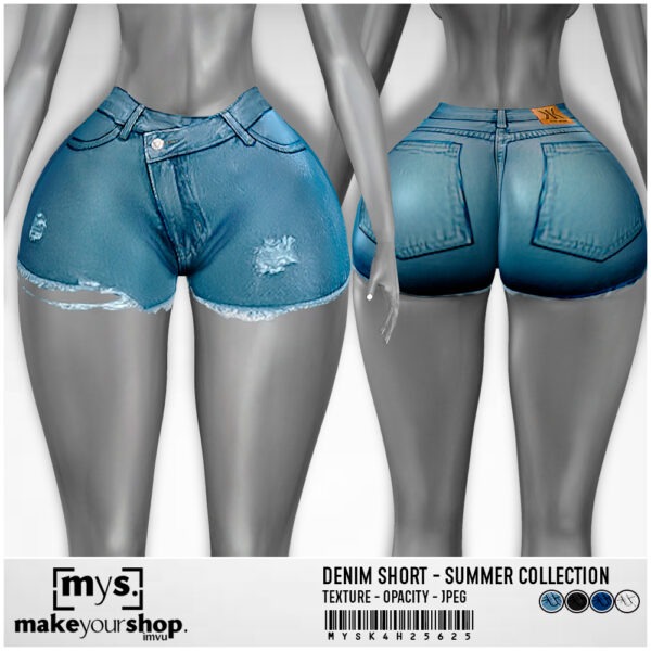 DENIM SHORT-K4H-25625
