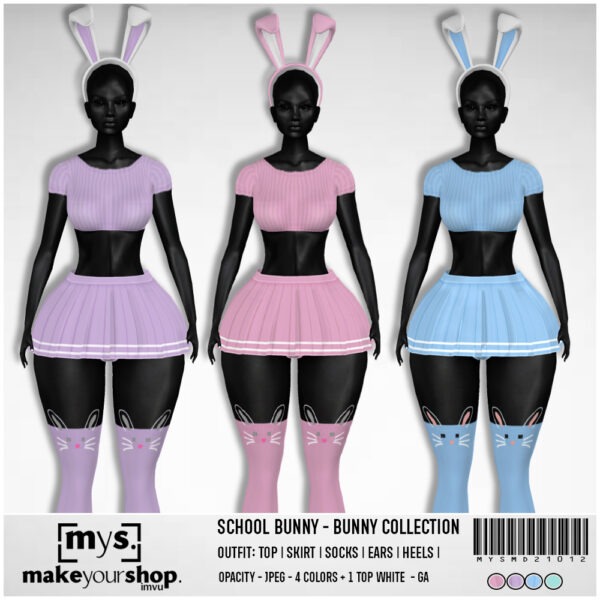 SCHOOL BUNNY V3-AP+GA-MD21012 - Image 3