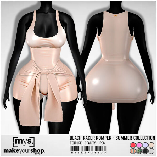 BEACH RACER ROMPER-K4H-26725