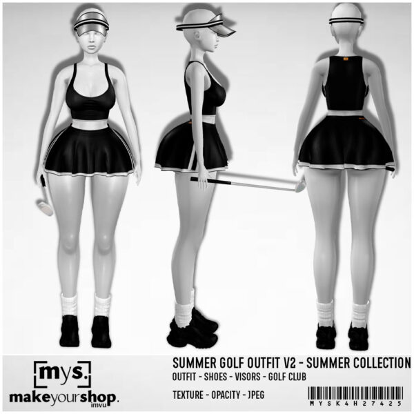 SUMMER GOLF OUTFIT - V2 - K4H -27425 - Image 2